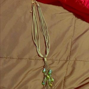 Green necklace